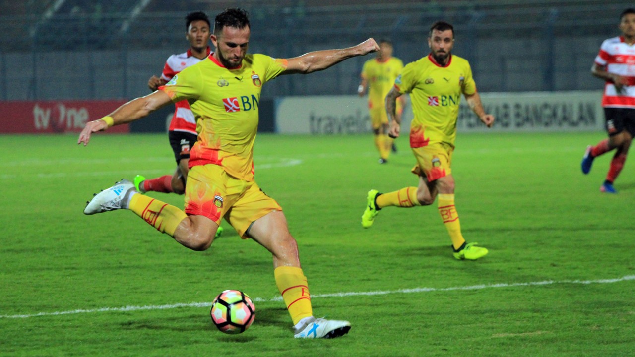 Spasojevic tinggalkan Bhayangkara FC , Kemana ia akan berlabuh selanjutnya? Persib Bandung Atau Melaka United?