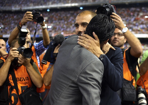 Pepe Guardiola, entraîneur de Manchester City: Pepe Guardiola, entraîneur de Manchester City: