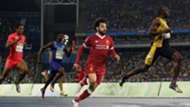 Mohamed Salah, Usain Bolt, Olympic Games