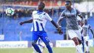 Marvin Omondi of AFC Leopards and John Njoroge of NAkumatt.