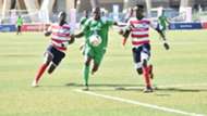 Meddie Kagere of Gor Mahia v AFC Leopards