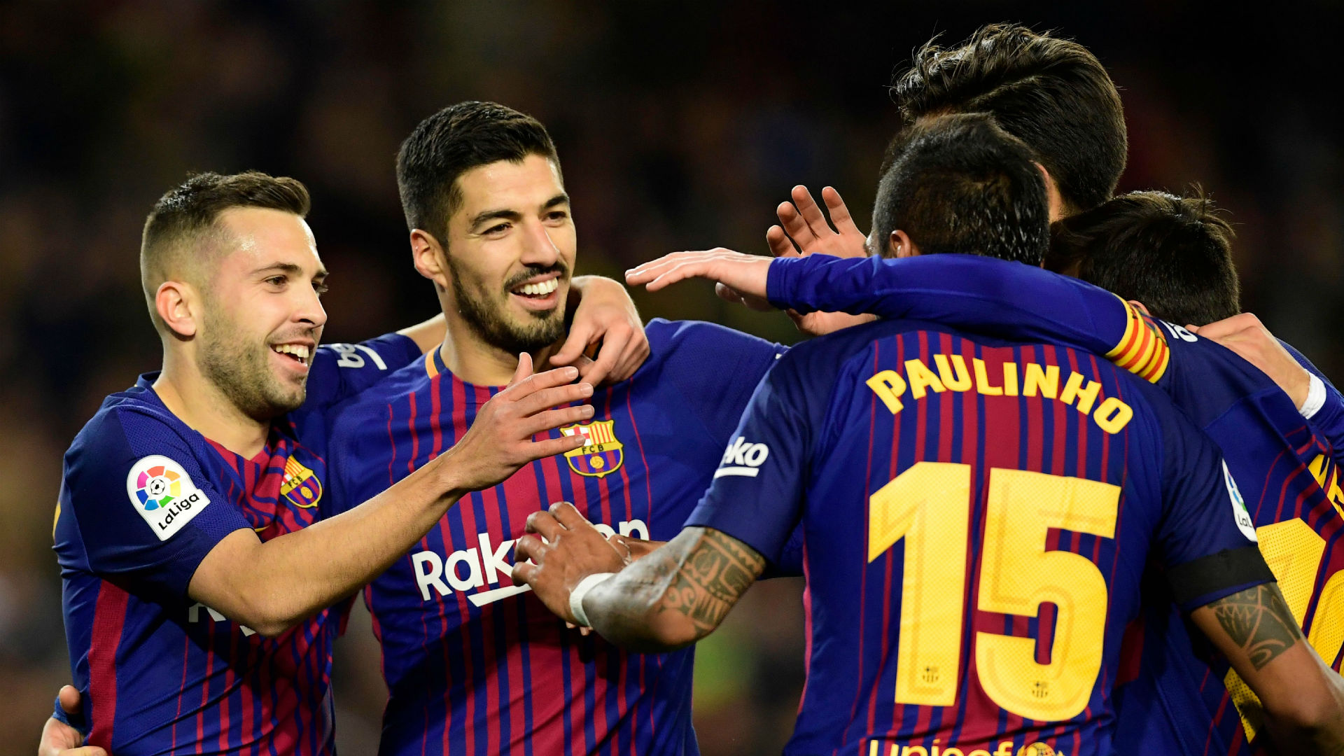 Luis Suarez Jordi Alba Barcelona