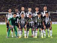 Pahang first eleven against Perak 21/1/2017