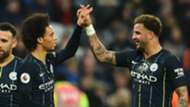 Leroy Sane Kyle Walker Manchester City 2018-19