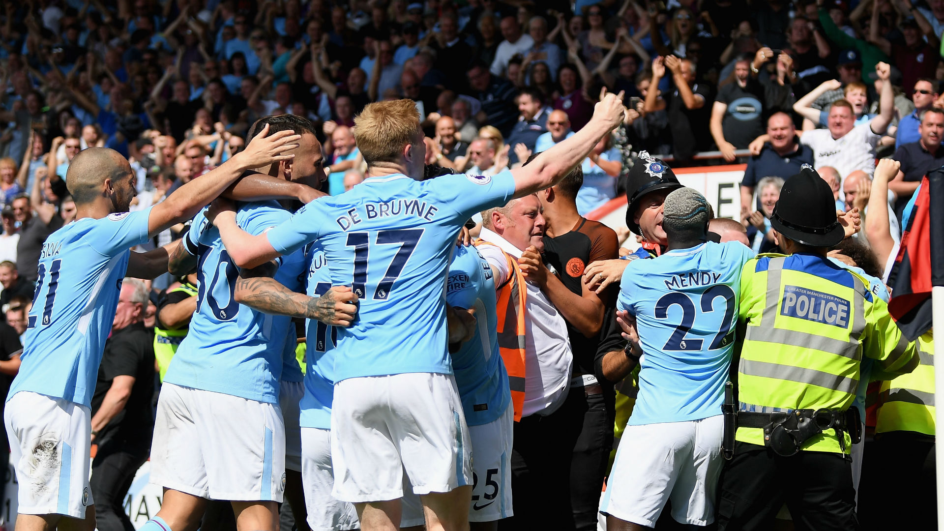 Manchester City at Bournemouth, 2017 Premier League Manchester City at Bournemouth, 2017 Premier League