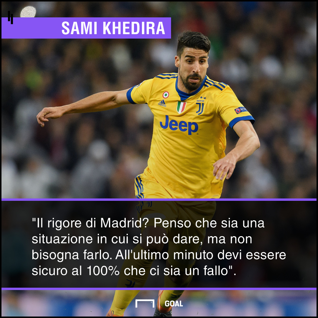 Juventus, Khedira: Juventus, Khedira: