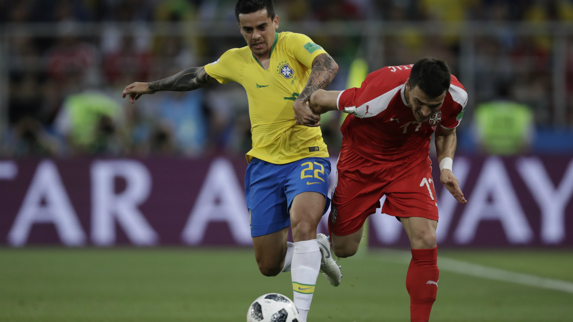 Full Backs A La Pep Coutinho Taking Centre Stage Five Lessons From Serbia 0 2 Brazil Goal Com