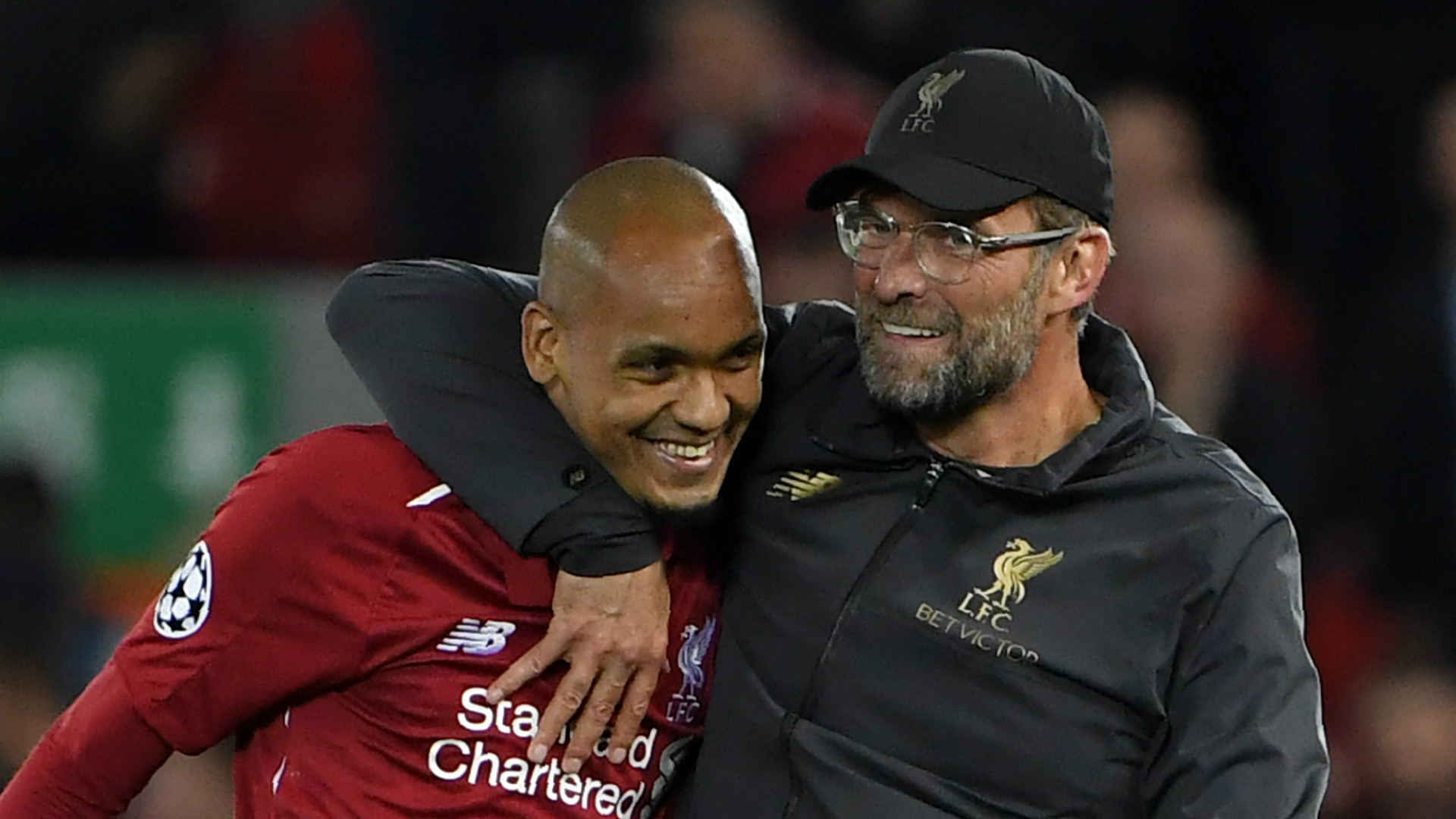 Fabinho Jurgen Klopp Liverpool 2018-19