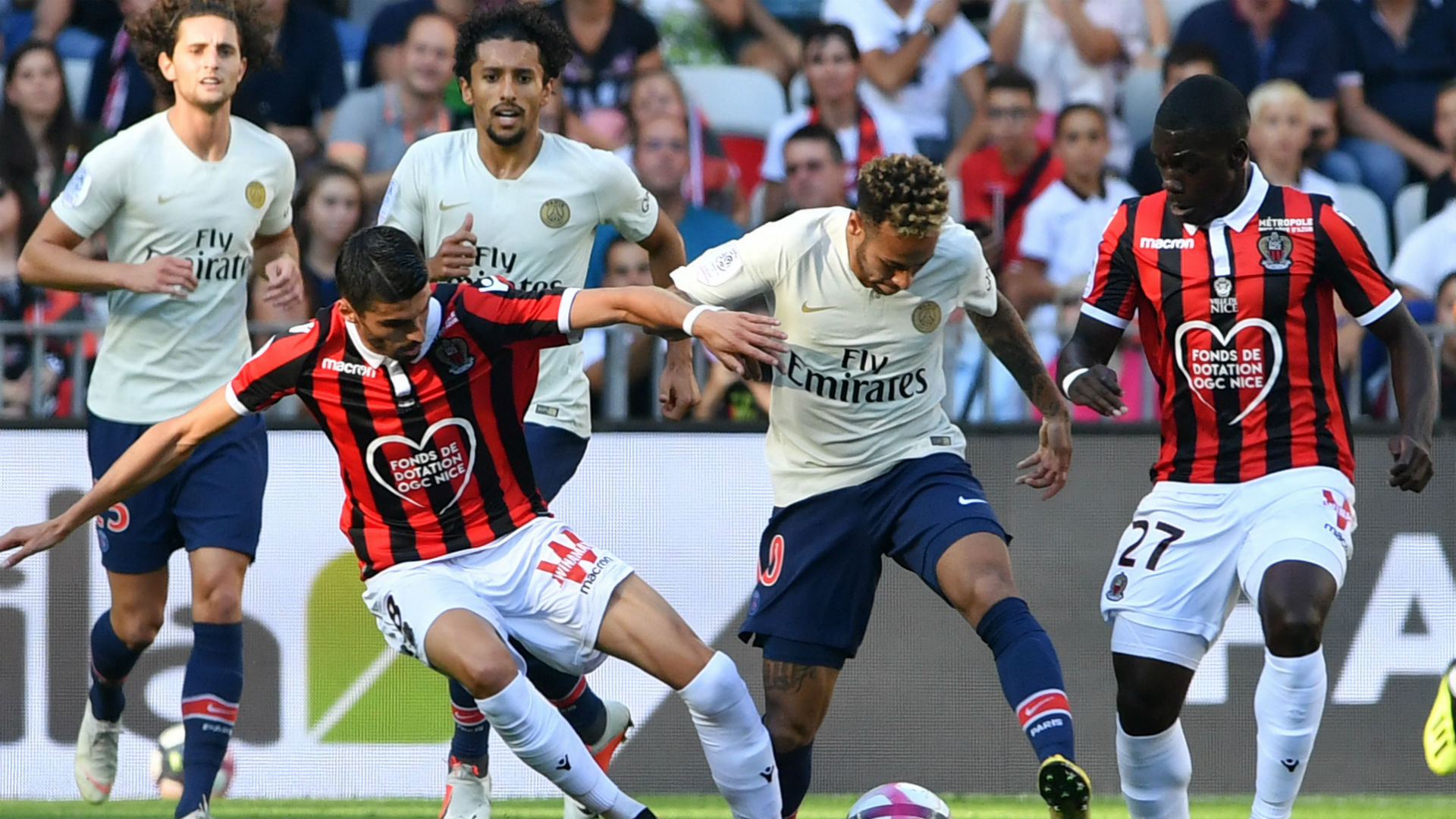 Nice v PSG résumé du match, 29/09/2018, Ligue 1  Goal.com