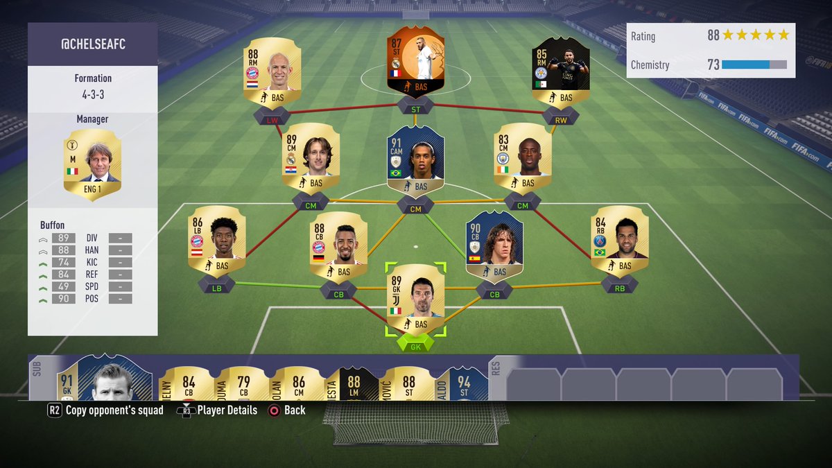 FIFA 18 Ultimate Team @ChelseaFC