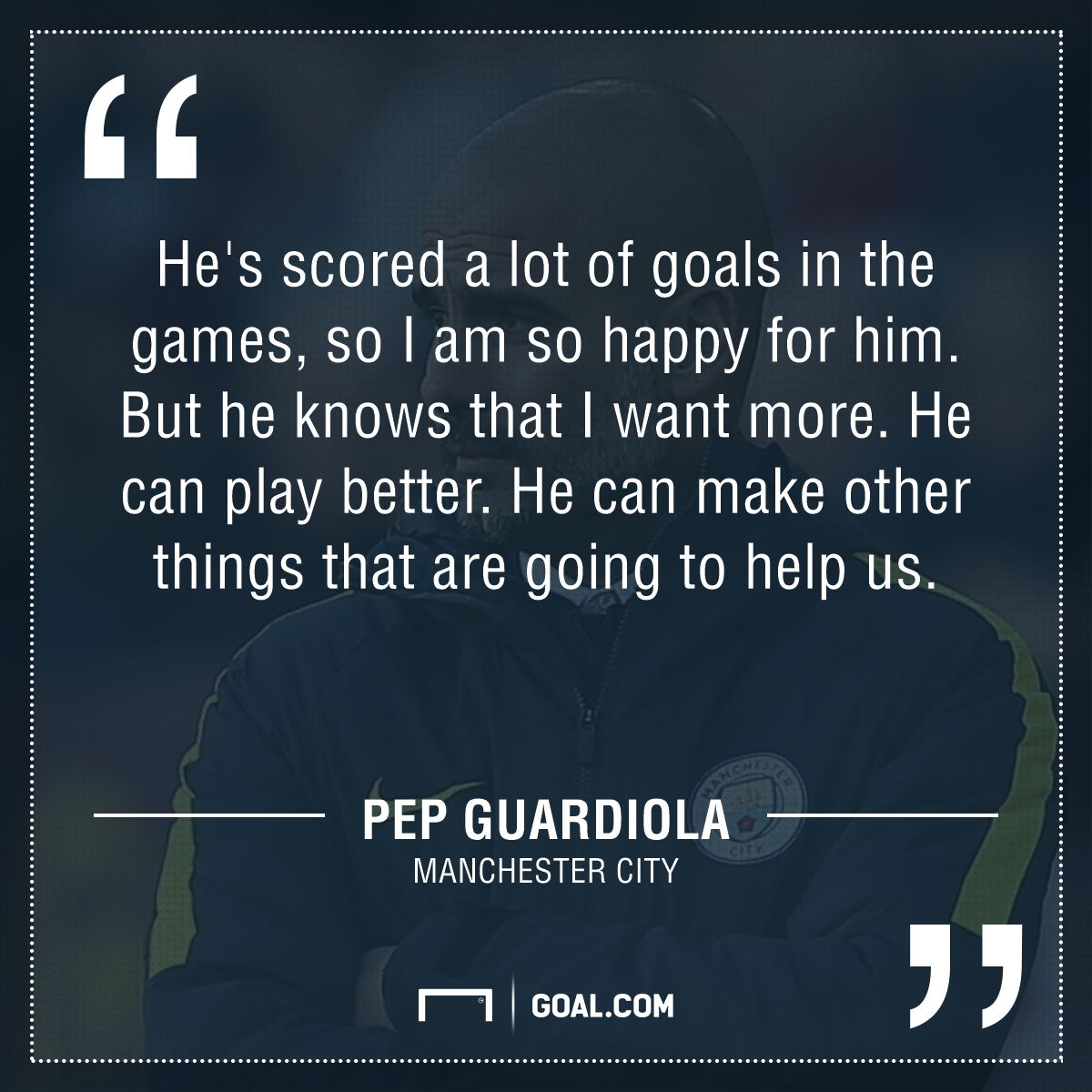 Guardiola quote GFX