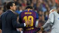 Lionel Messi Barcelona Sevilla injury