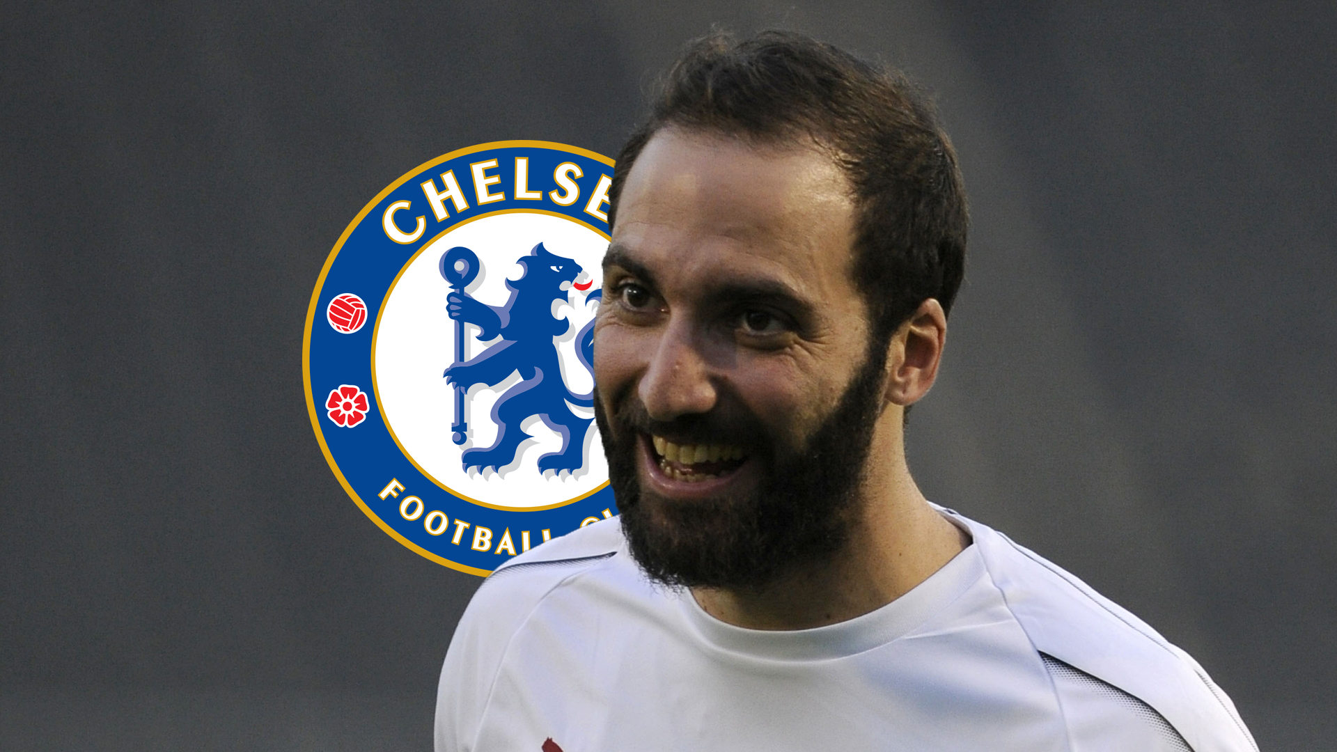 Gonzalo Higuain, Chelsea logo