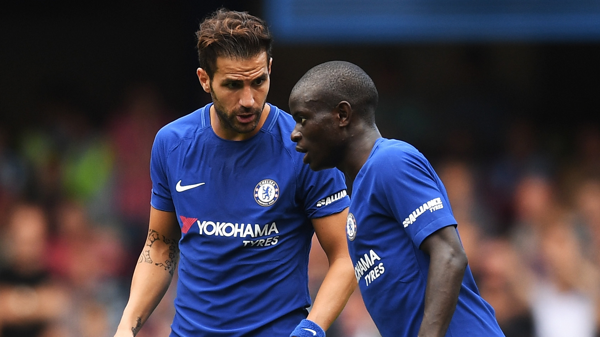 Cesc Fabregas N'Golo Kante Chelsea