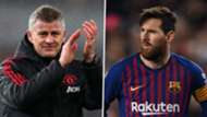 Solskjaer Messi