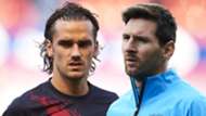 Antoine Griezmann Lionel Messi Barcelona