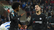 Chelsea vs Huddersfield Willian Hazard