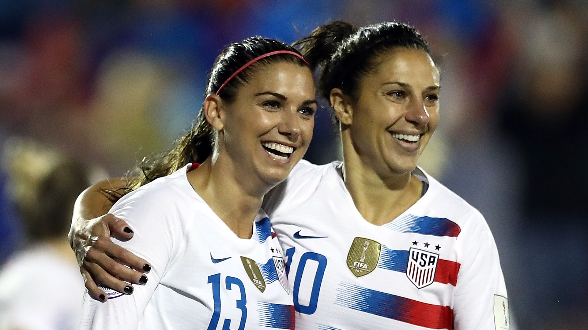 Alex Morgan Carli Lloyed USWNT 2018