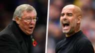 Sir Alex Ferguson Pep Guardiola Man Utd Man City