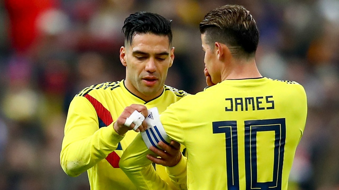 Radamel Falcao Dan James Rodriguez Masuk Skuat Bayangan Kolombia