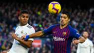 Casemiro Real Madrid Luis Suarez Barcelona