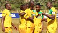 Mathare United celebrates v Muhoroni Youth.
