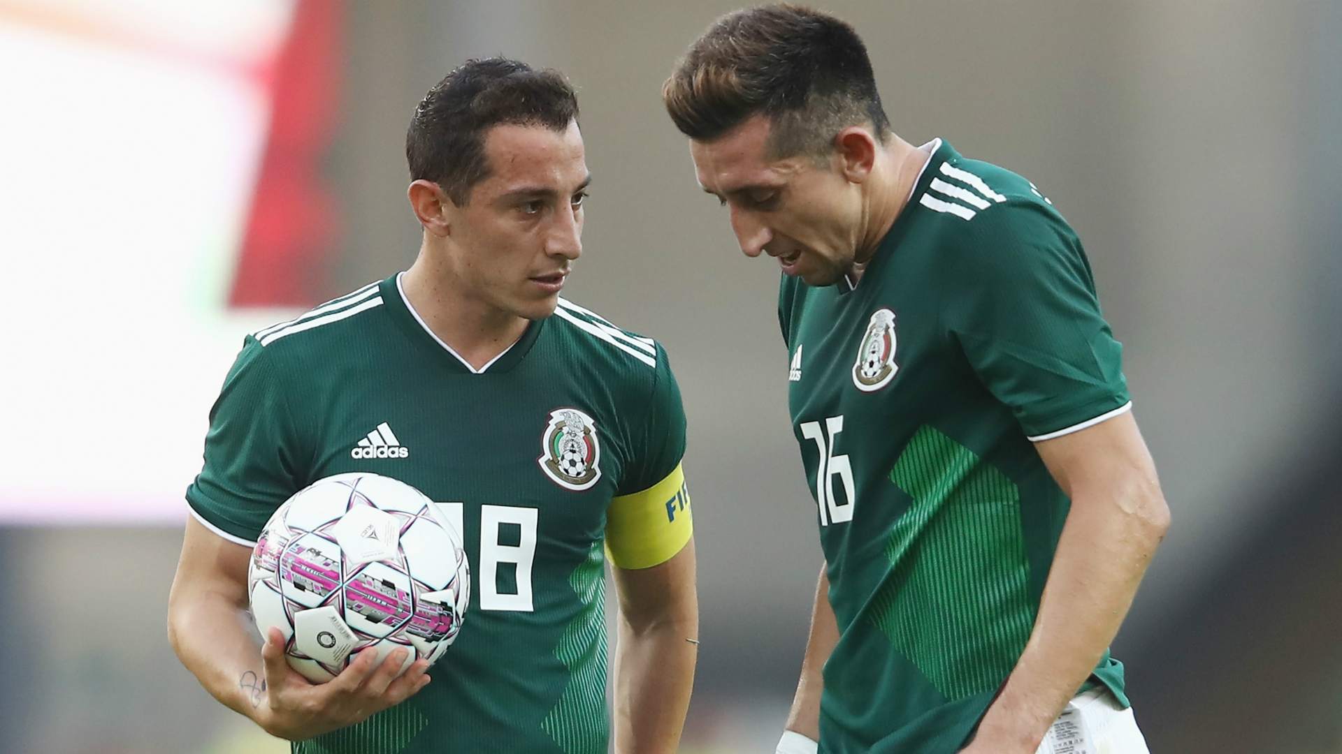   Andrés Guardado Héctor Herera México 