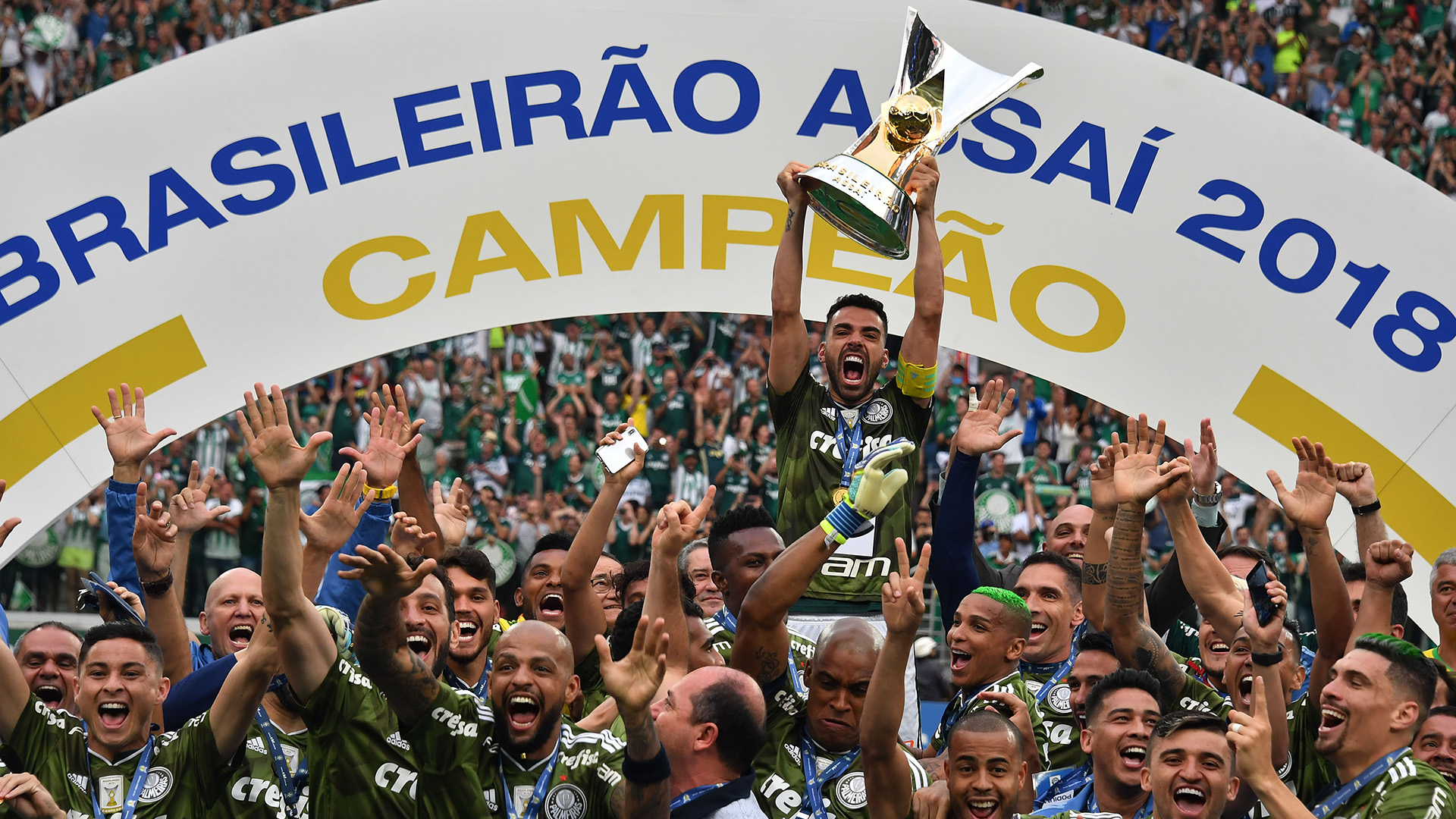 Palmeiras campeão Brasileirão Série A 02122018