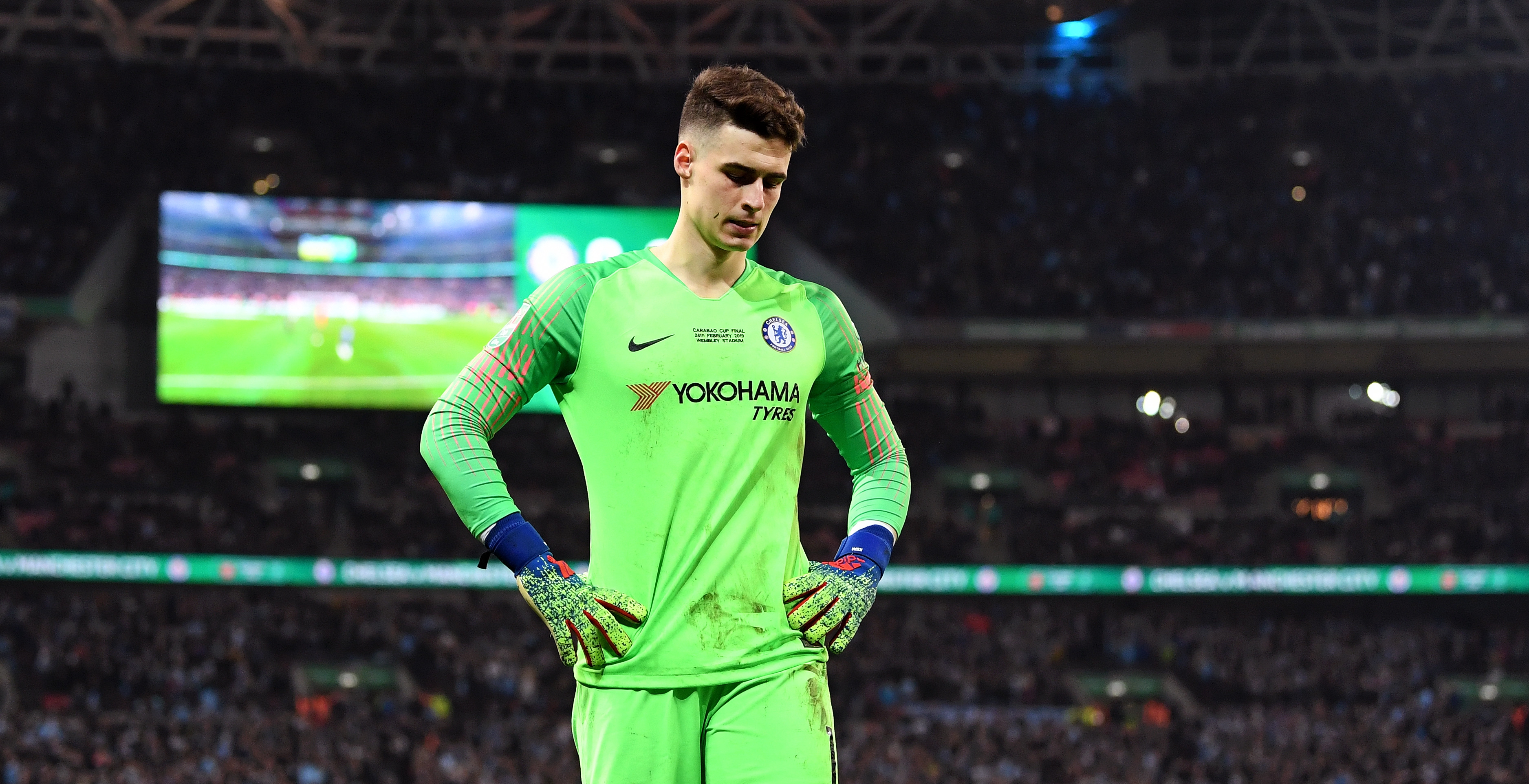 Kepa Arrizabalaga Chelsea Manchester City 02/24/19