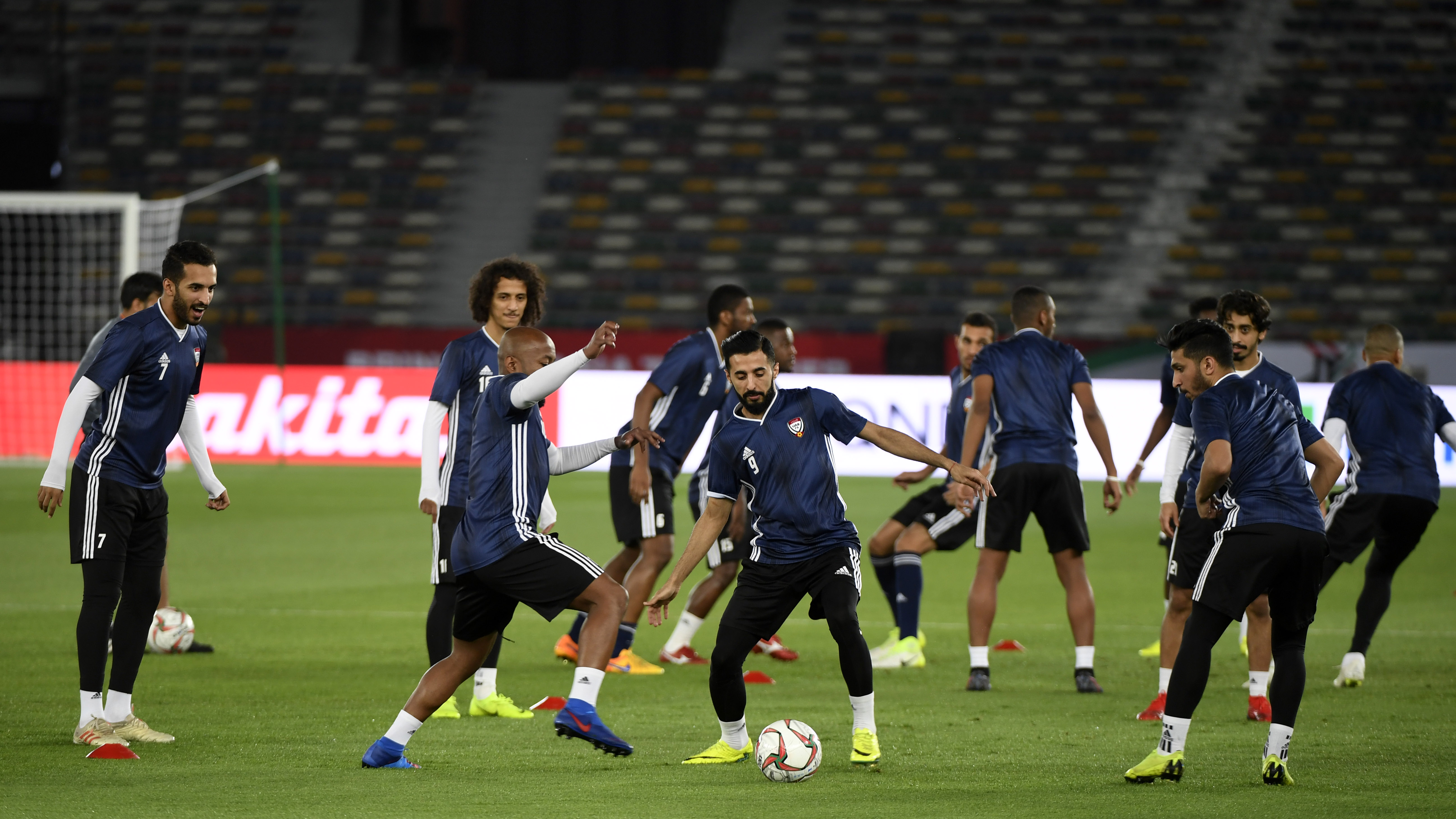 UAE team training Asian Cup 2019