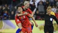 Alex Morgan Megan Rapinoe USWNT Australia 2019