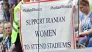 Iran women football fans stadium ban