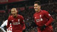 Fabinho Roberto Firmino Liverpool 2018-19