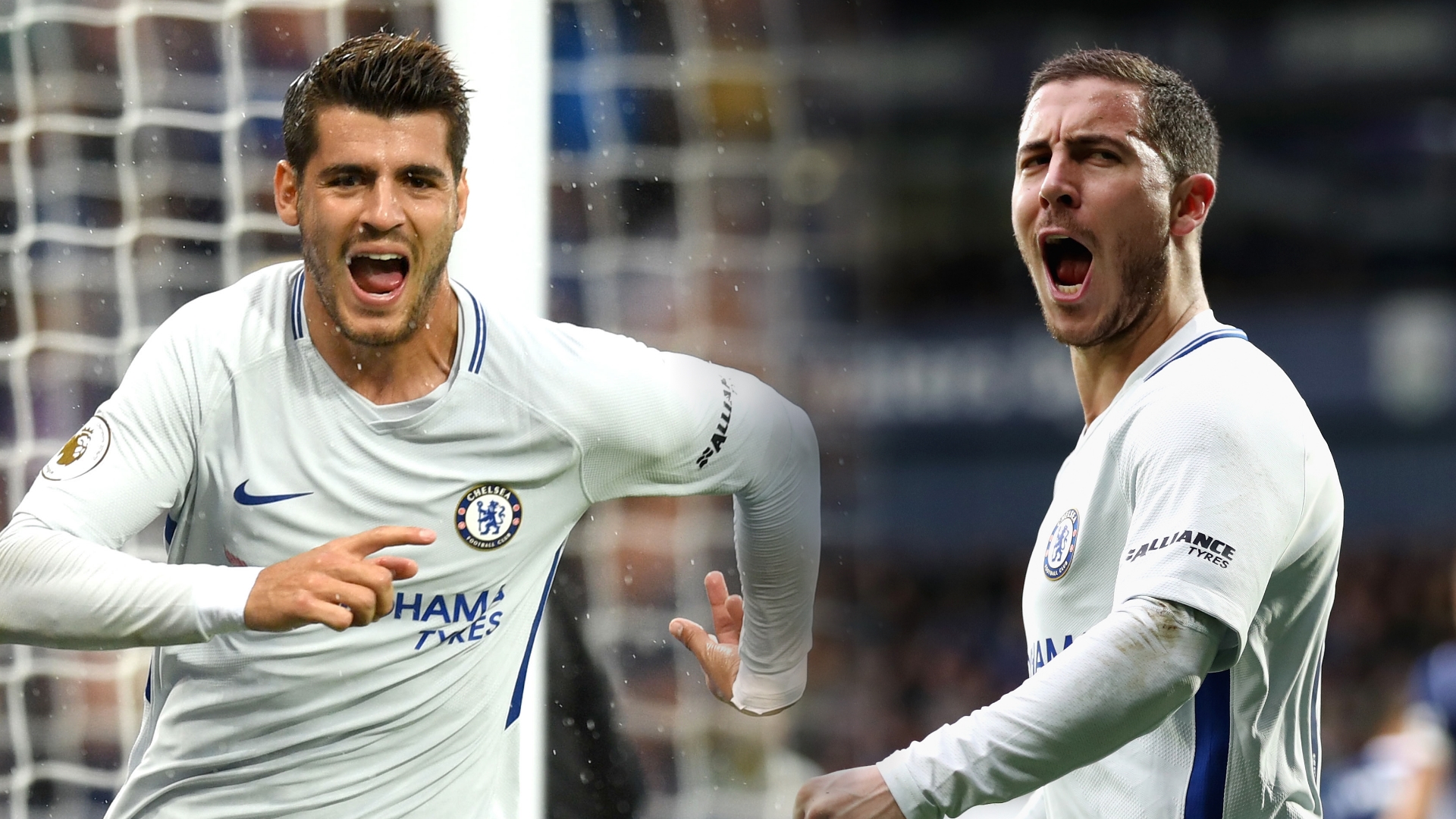 Alvaro Morata, Eden Harard