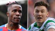 Wilfried Zaha Kieran Tierney Crystal Palace Celtic