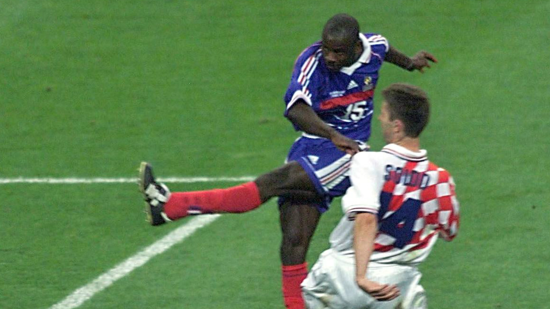 Lilian Thuram França Croácia 08071998
