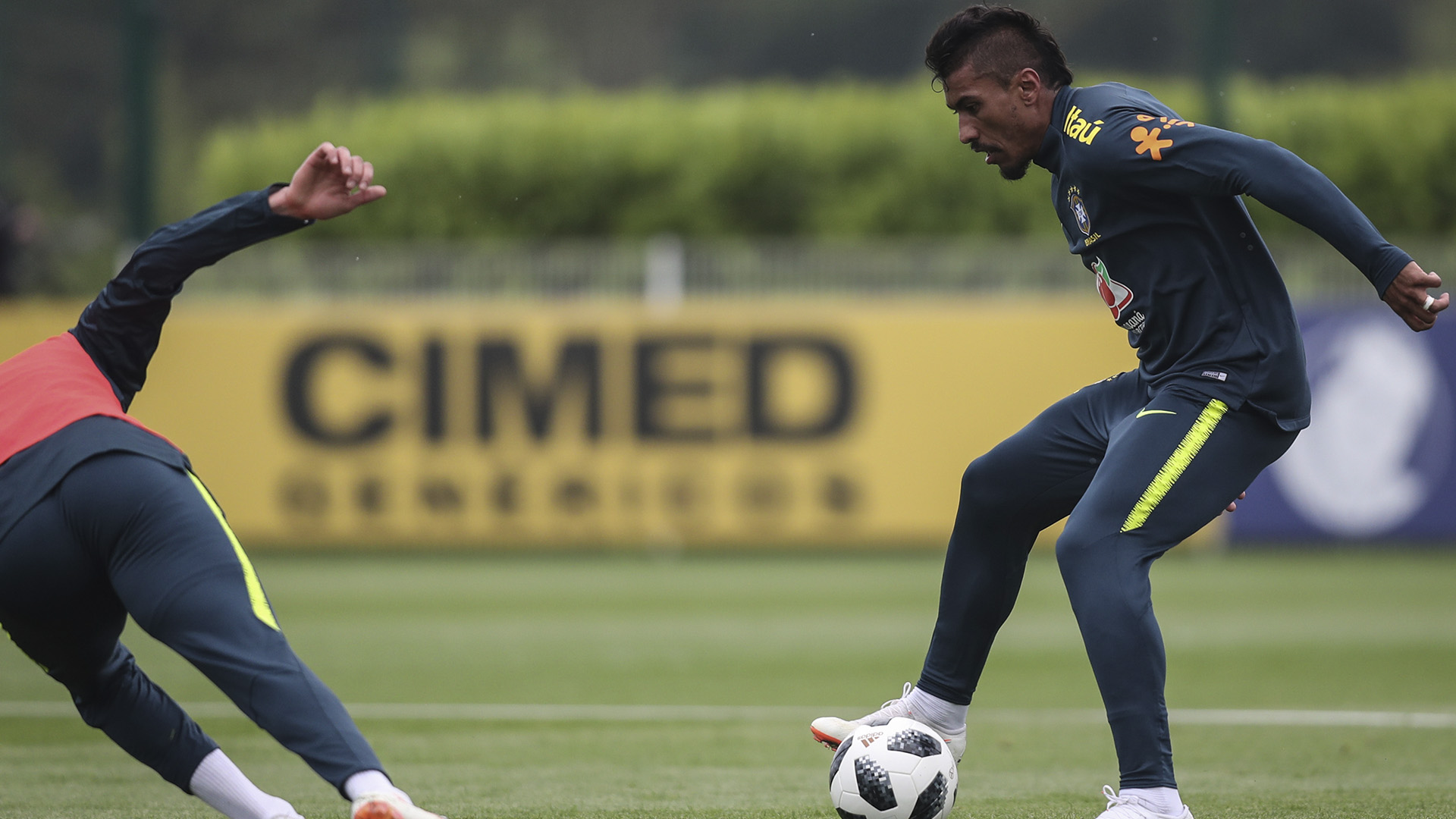 Paulinho Brasil treino 29/05/2018