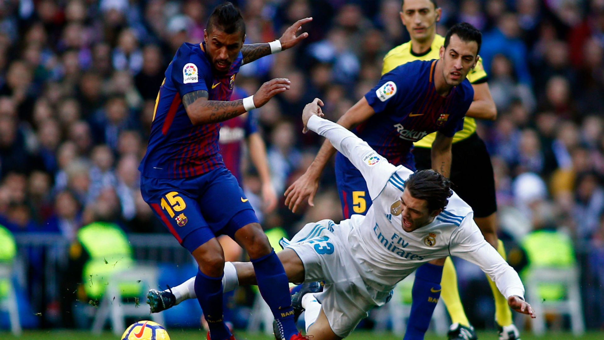 Paulinho Mateo Kovacic Real Madrid Barcelona 23122017