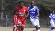 John Nairuka of Posta Rangers v Hillary Echesa of Sofapaka.j