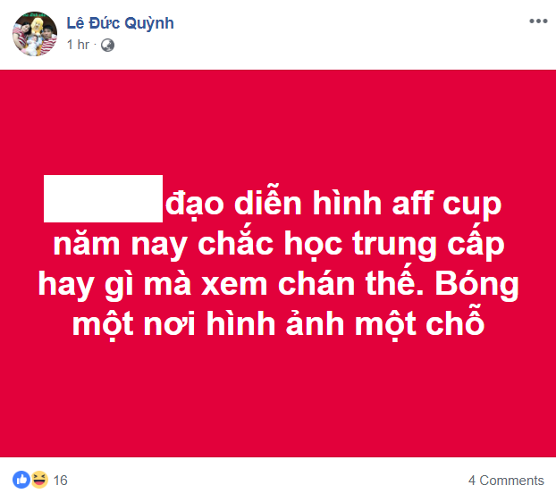 Phản ứng đạo diễn hình trận Lào - Việt Nam 5