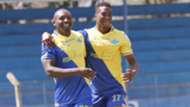 Western Stima players celebrate.