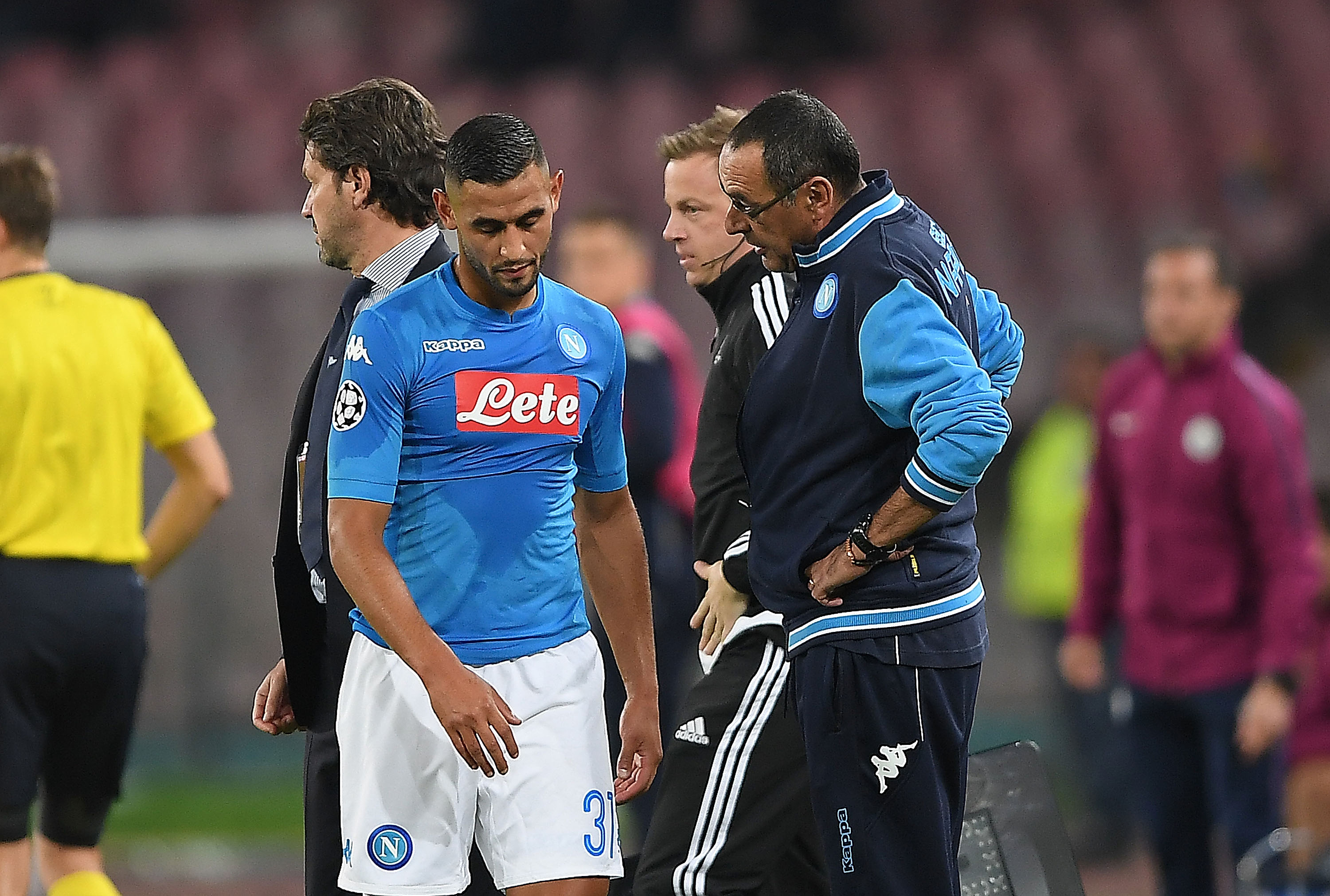 Terza Maglia Napoli FAOUZI GHOULAM Terza Maglia Napoli FAOUZI GHOULAM