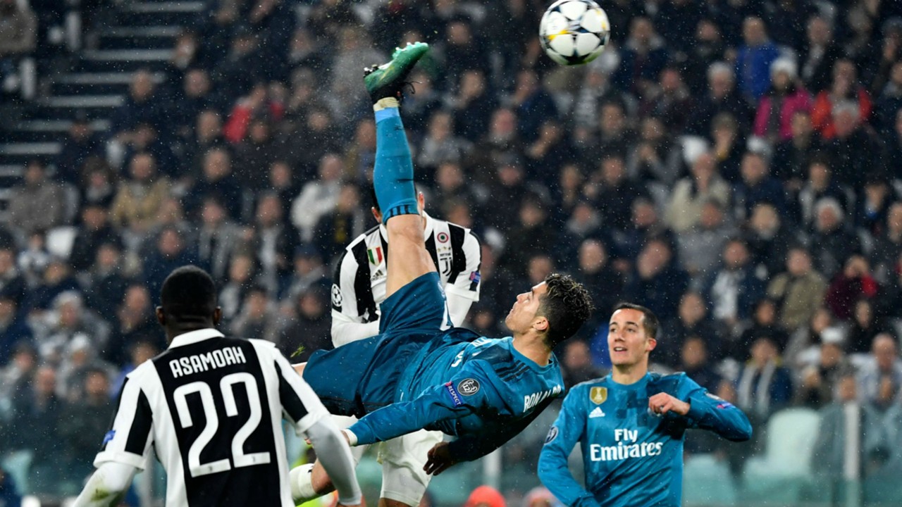 Image result for Cristiano Ronaldo nominated for UEFA Goal of the Season for overhead kick vs. Juventus