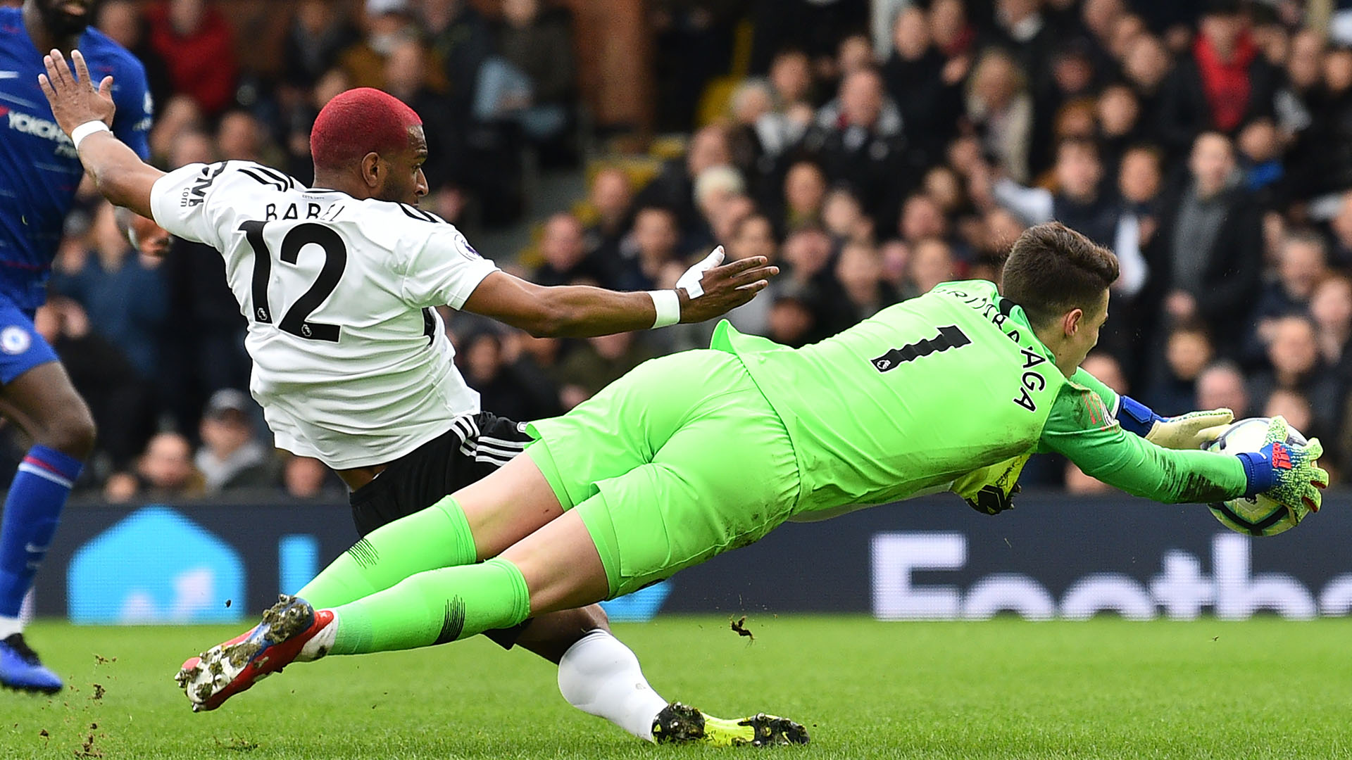 Kepa Arrizabalaga Ryan Babel Chelsea Fulham Premier League 030319