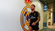 Sergio Ramos, during the medical test of the Real Madrid first preseason day