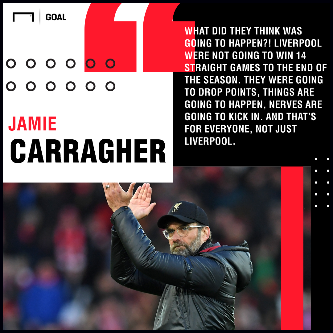 Premier League title race Liverpool legend Jamie Carragher baffled by