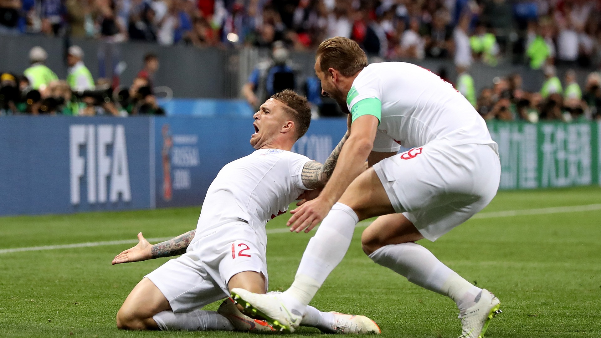  Kieran Trippier England World Cup Croatia 11072018 