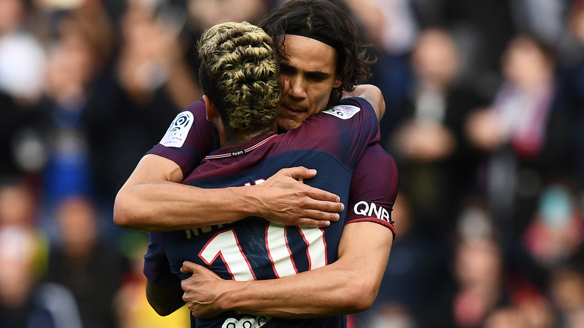 Cavani e Neymar PSG x Bordeaux Ligue 1 30 09 17
