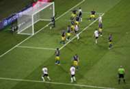 Germany Sweden Kroos' goal reaction