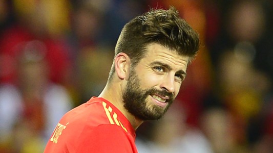 Image result for gerard pique spain 2018